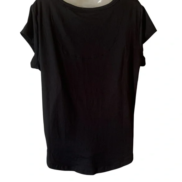 NWT Women's Black Halloween Tee/Sleep Shirt - Short Sleeve - XLARGE  #3 - Picture 4 of 7